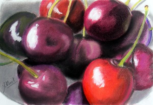 Plate of Cherries