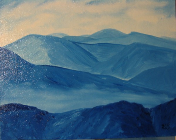 mediative Blue Mountains