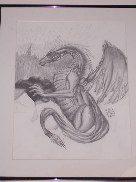 Dragon In Pencil