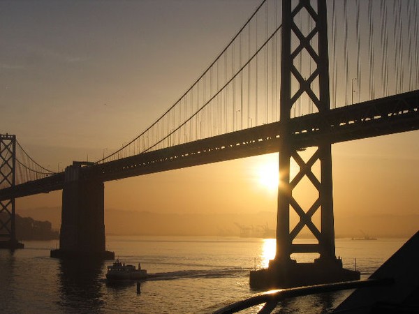 Under The Bridge At Dawn