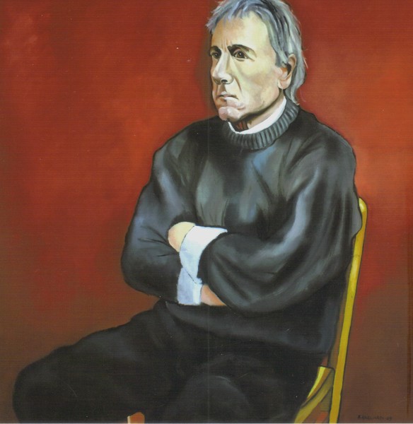ritratto del pittore E. Broggini