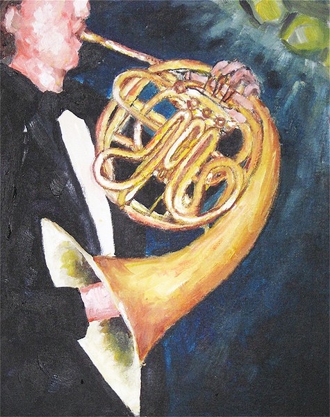 French Horn player