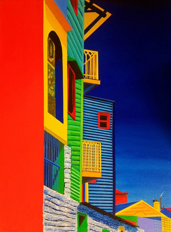 The Colors and Shapes of La Boca