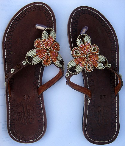 Beaded Sandals