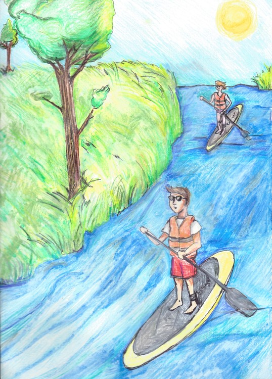 Short story about Paddle Boarding by Scott Lamoreaux