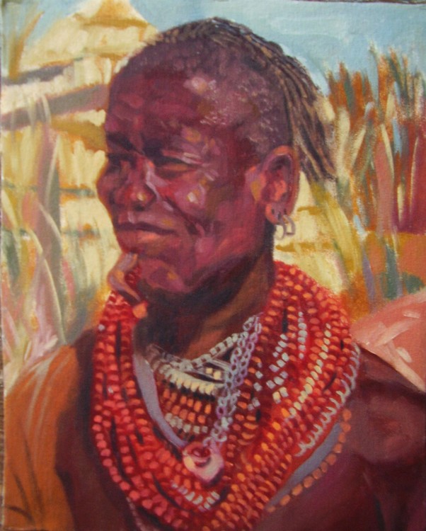 An African (tribal) woman