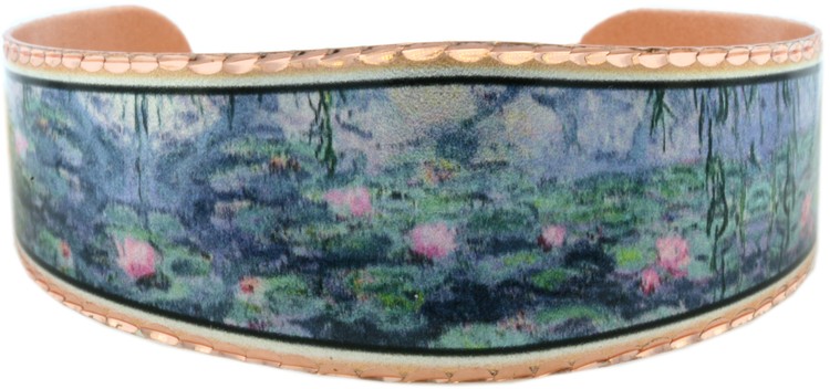 Claude Monet Water Lily Pond Bracelet