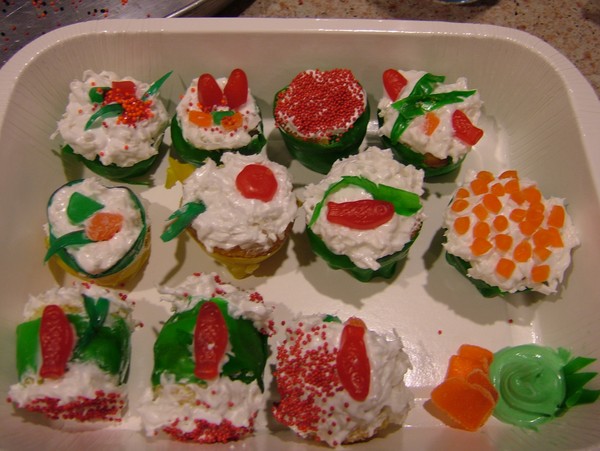 Sushi cupcakes!