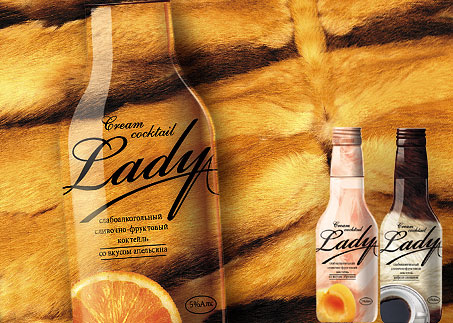 Lady cream cocktail