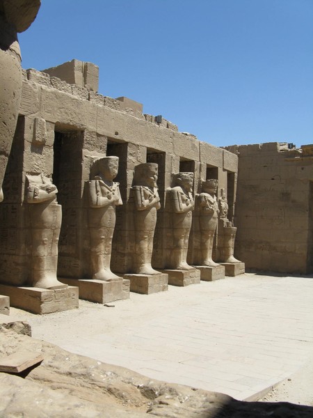 Court yard of Ramses III