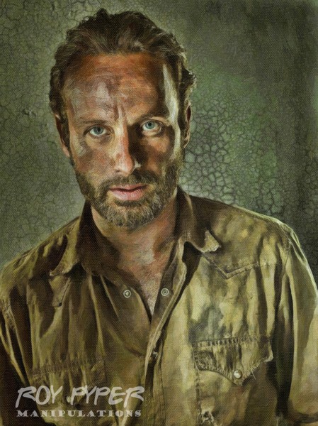 The Walking Dead: Rick: Oil Paint Re-Edit