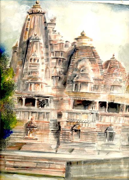 Khajuraho temple, India