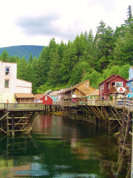 Fishing Village in Alaska