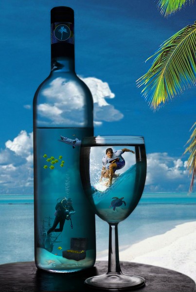 Vacation in a bottle