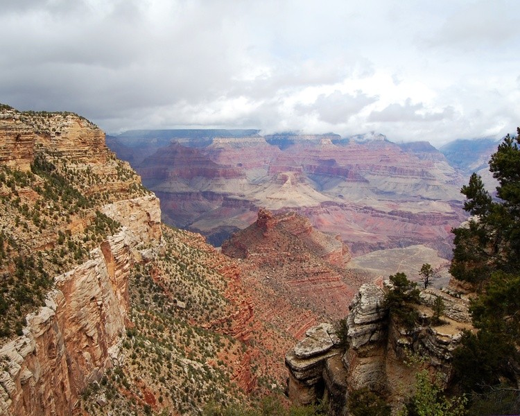 Grand Canyon Cloudy