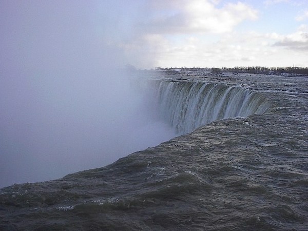 Horseshoe Falls - Niagara Falls in Feb.