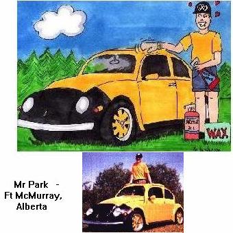Mr Park loves his VW!  