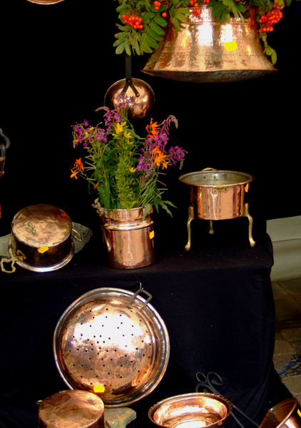 Display of copper
