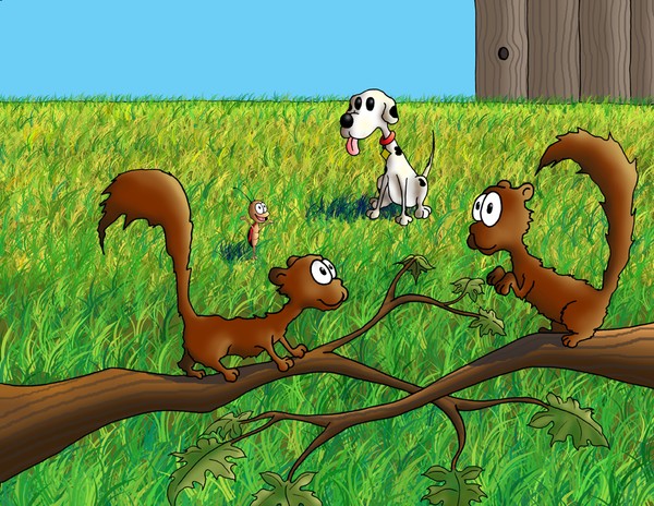Boo and the Squirrels