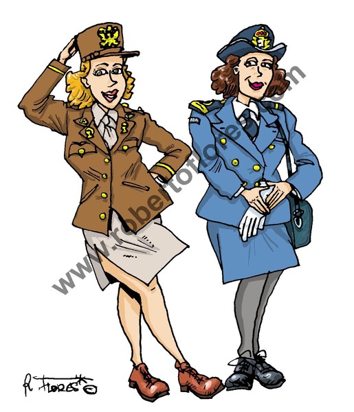 WW2 Allied Women Forces