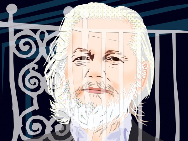 Julian Assange by Daniel Morgenstern