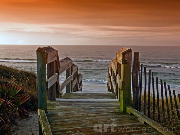 Steps to the Beach