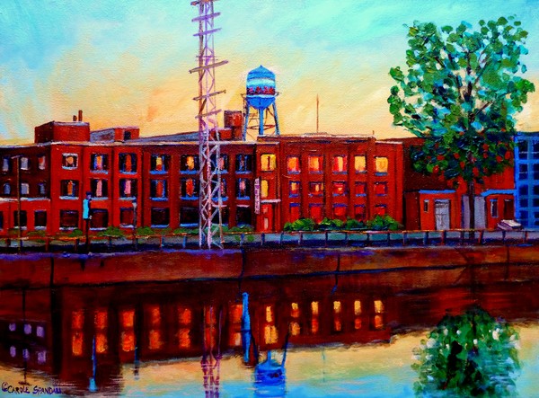 LACHINE CANAL WATER TOWER POINTE ST. CHARLES