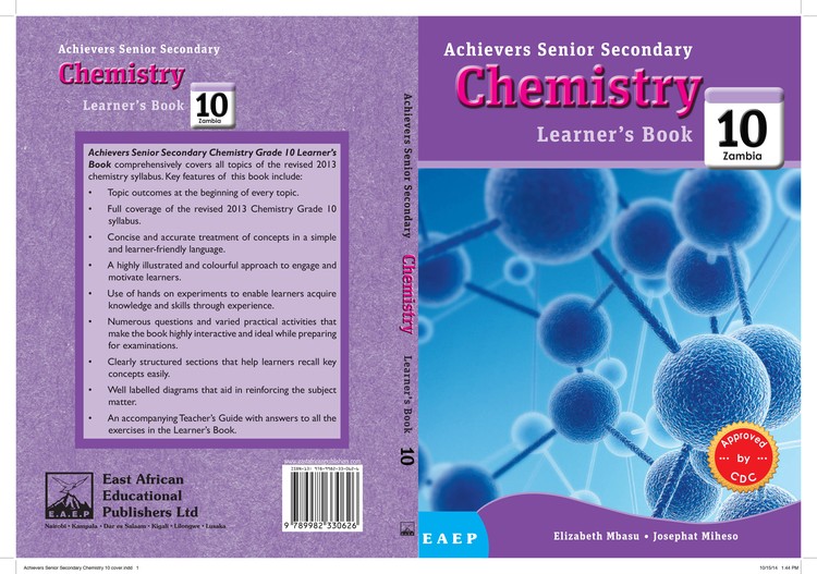 Chemistry cover design