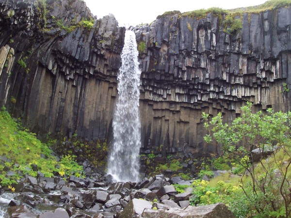 Svartifoss  - waterfall in Iceland 