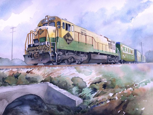 Reading Railroad GE U30C 6300
