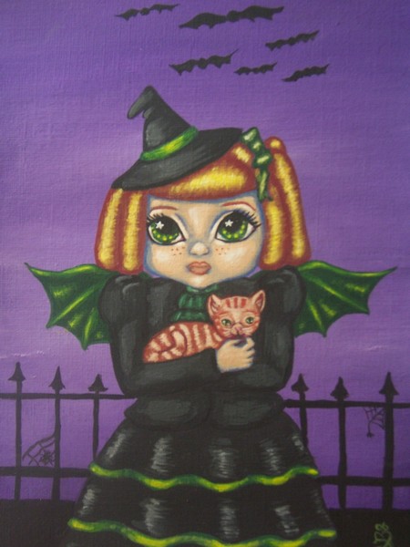 Batty Little Witch