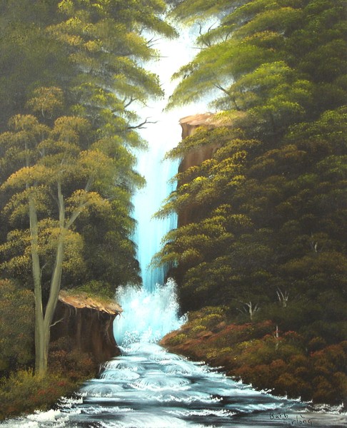 Deep Woods Waterfall #234 SOLD