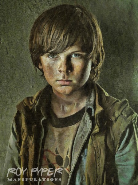 The Walking Dead: Carl: Oil Paint Re-Edit