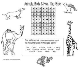  Animals. Birds, Fish/The Bible