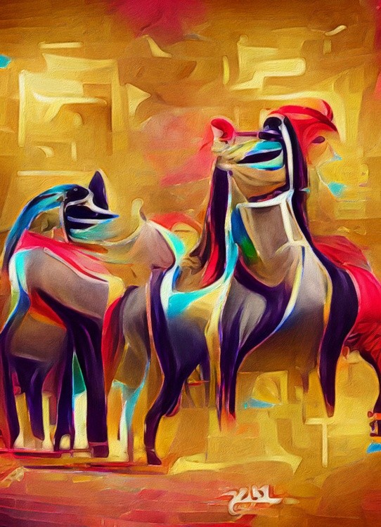 Egyptian Horses
