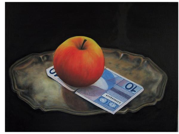 fruit and money