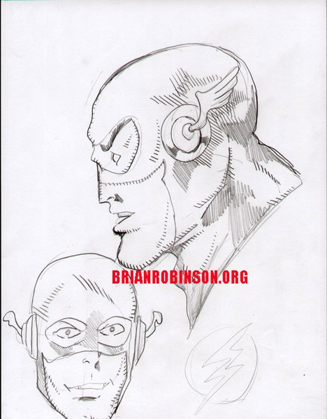 Flash head drawing