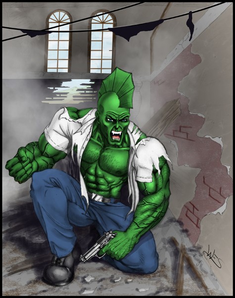 Savage Dragon Color