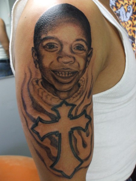 tattoo of son