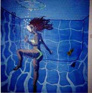 Girl Underwater Summer Fun!