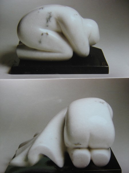 escultura em marmore