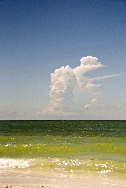 Sea and cloud
