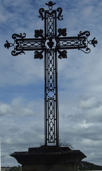 french cross sillouete