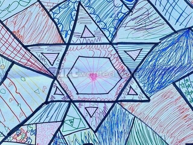 Star of David and Triangles