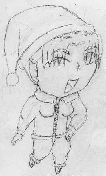2003 Chibi Christmas Sketch