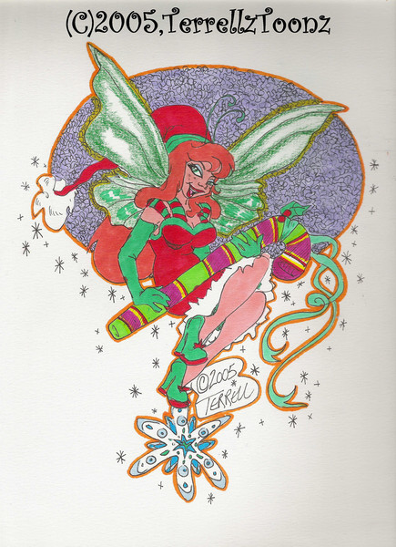 Christmas Snowflake Dancer