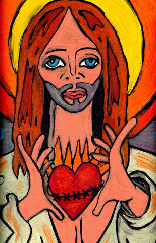 jesus of the flaming heart