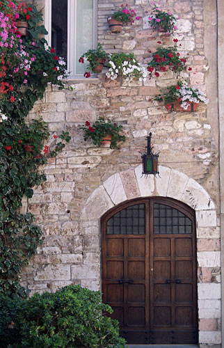 Door in Assisi, IT