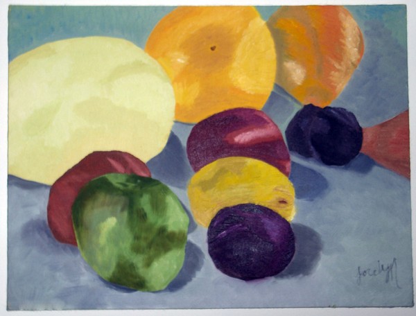The Fruit Attempting Impressionism