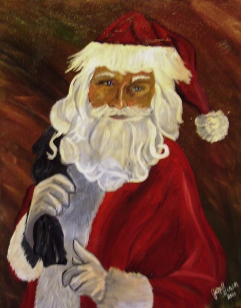 Cock-eyed Santa
